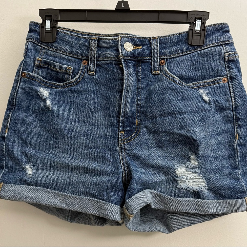 Old Navy Distressed Blue Jean Shorts